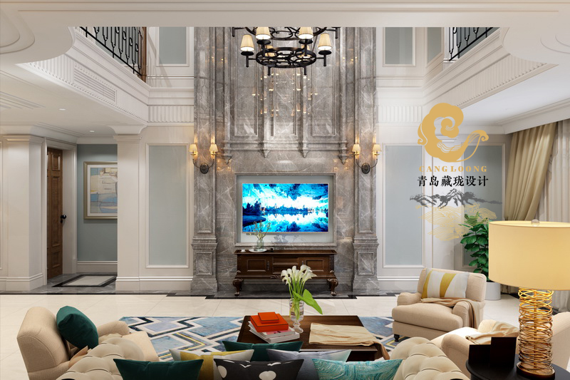 青岛印象山美式新古典风格设计