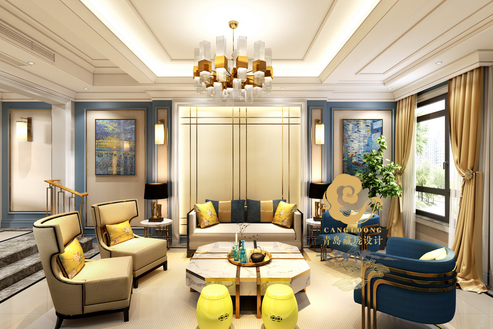 青岛的第二居所~轻奢新古典别墅