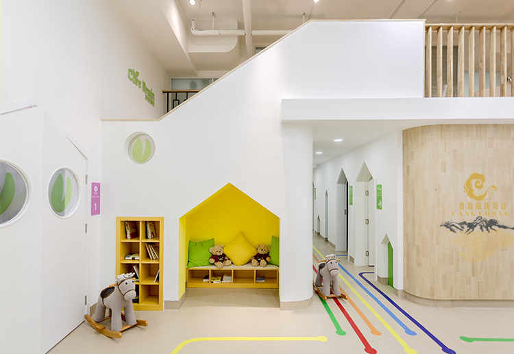 青岛幼教幼儿园装修设计_果核潜能