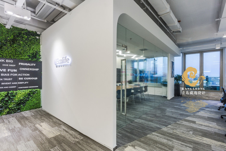 青岛上实中心T6办公室设计