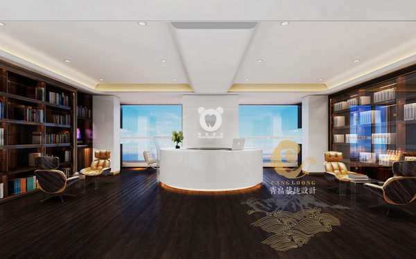 青岛牙科齿科诊所设计~五四广场Panda 齿科