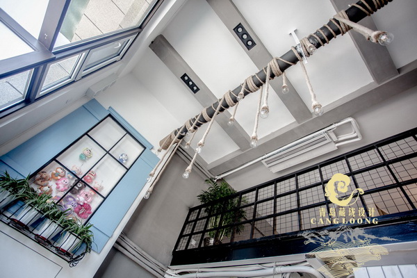 青岛拾光咖啡店&一束光，装修设计