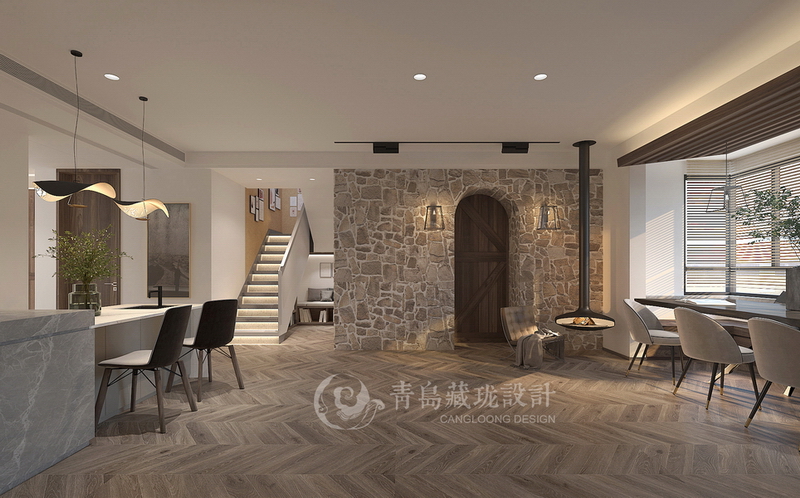 青岛雍华府装修设计效果图