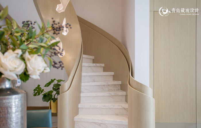 青岛红岛湾别墅装修设计实景作品