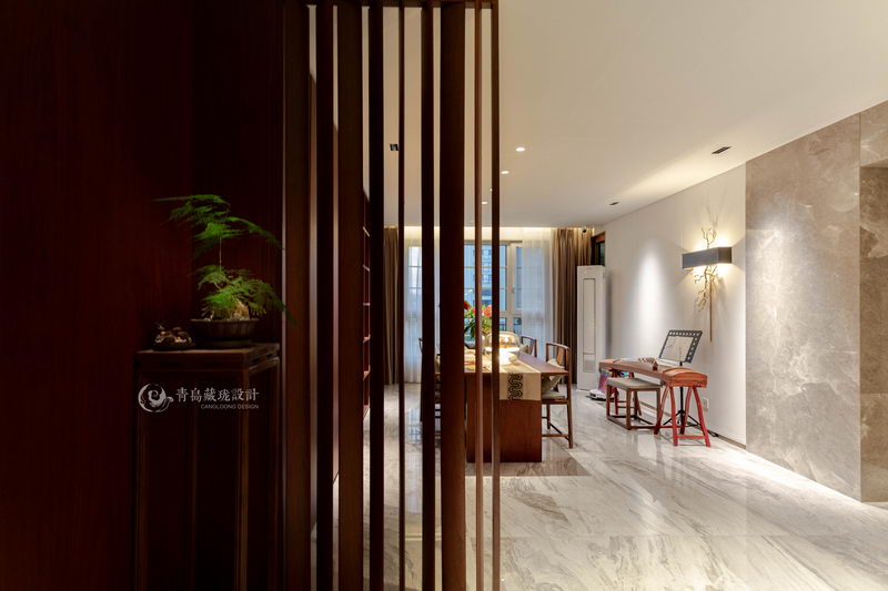 新中式风格-胡桃木极简