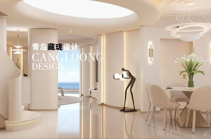 侘寂风、奶油风_青岛银都景园装修设计