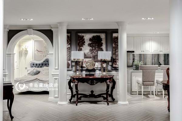 青岛木制作高定展厅装修设计