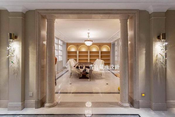 璞玉岛美式风格别墅装修设计实景照片