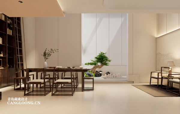 青岛金茂墅新中式设计